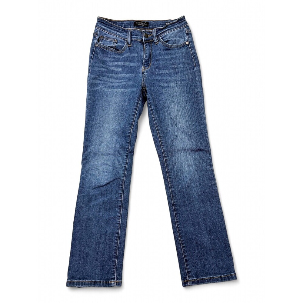 Judy Blue Stretch Straight Leg Jeans Size‎ 25 (US 2) Medium Wash